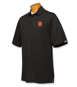 NC State Wolfpack B&T CB DryTec Championship Polo - Black